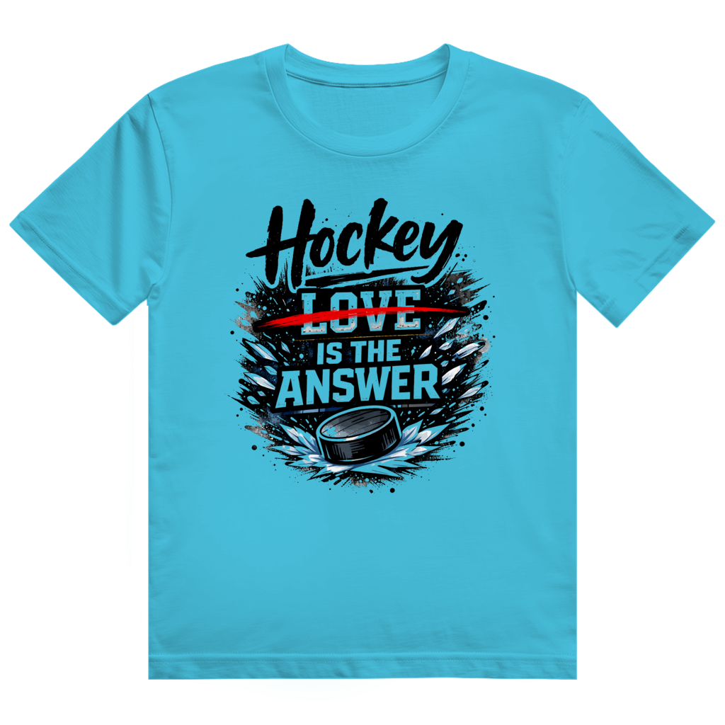 T-Shirt HOCKEY IS THE ANSWER