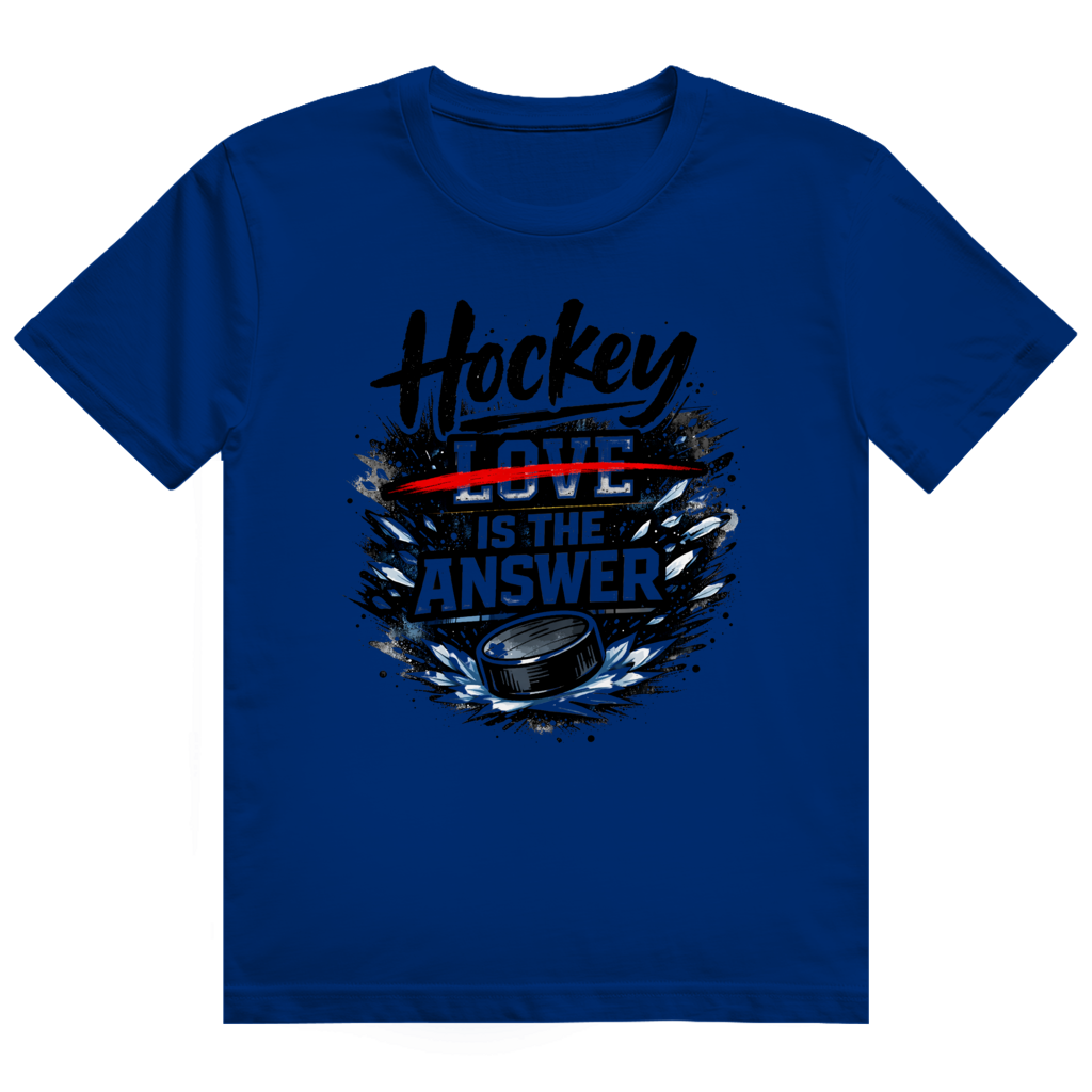 T-Shirt HOCKEY IS THE ANSWER