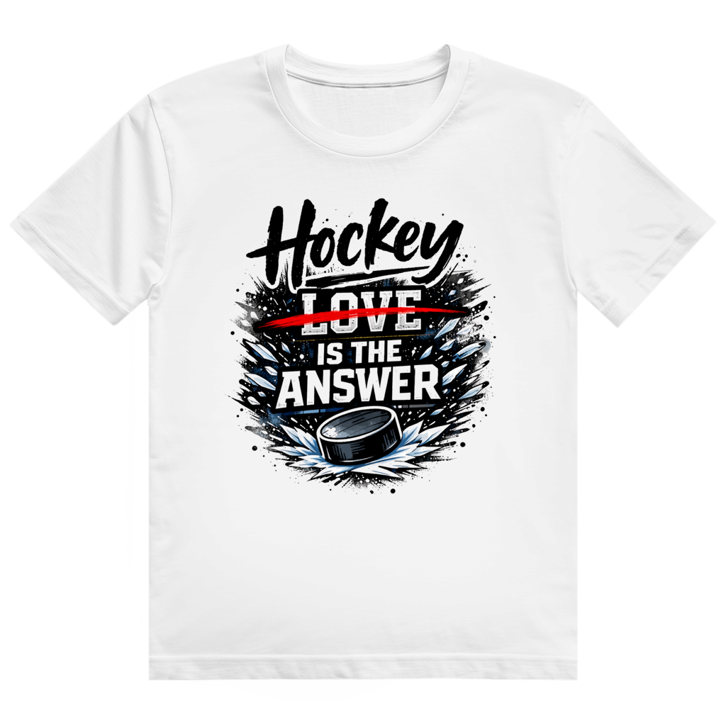 T-Shirt HOCKEY IS THE ANSWER