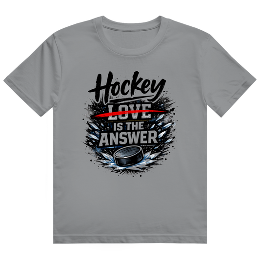 T-Shirt HOCKEY IS THE ANSWER