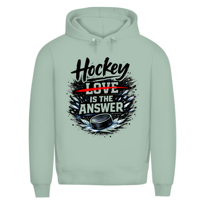 Premium Hoodie HOCKEY IS THE ANSWER
