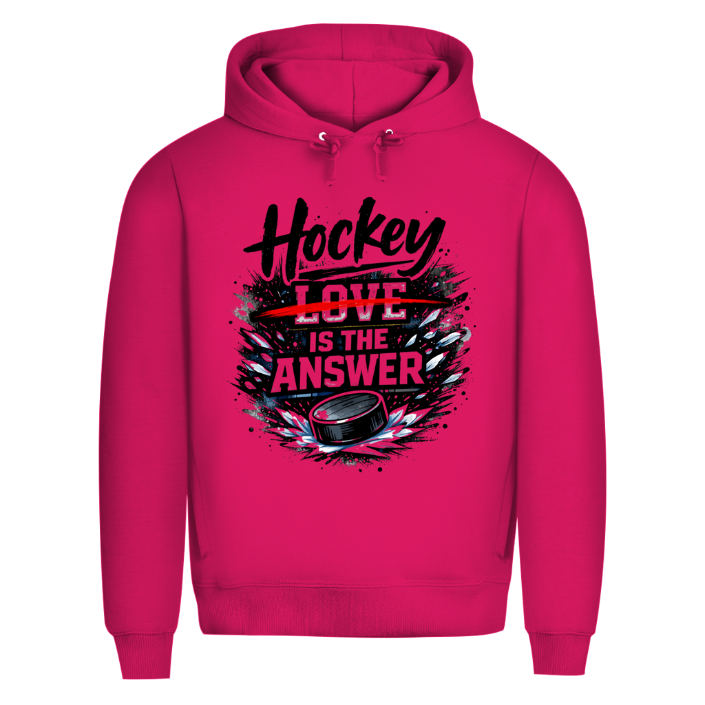 Premium Hoodie HOCKEY IS THE ANSWER