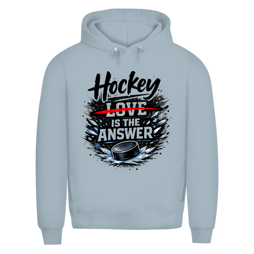 Premium Hoodie HOCKEY IS THE ANSWER