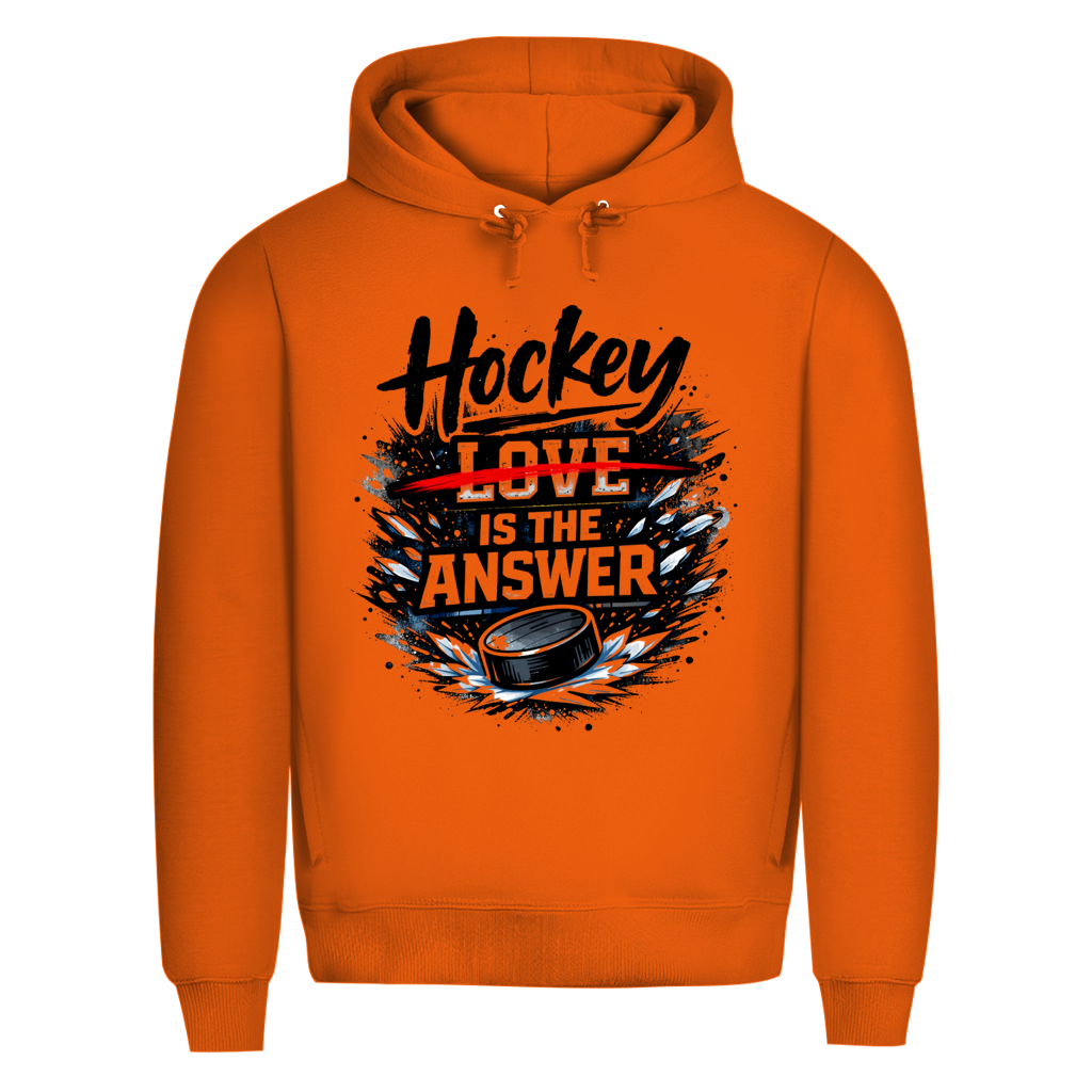 Premium Hoodie HOCKEY IS THE ANSWER