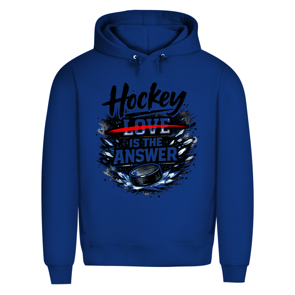 Premium Hoodie HOCKEY IS THE ANSWER