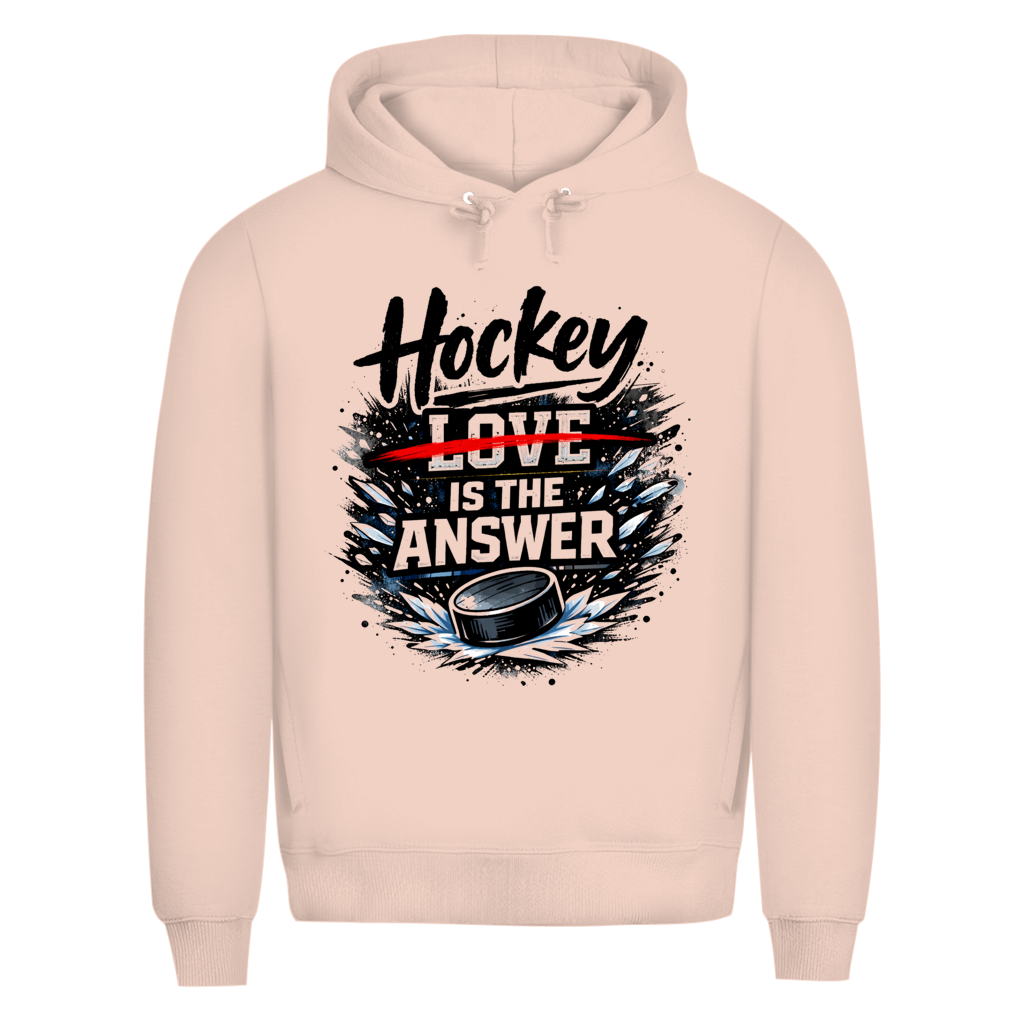 Premium Hoodie HOCKEY IS THE ANSWER