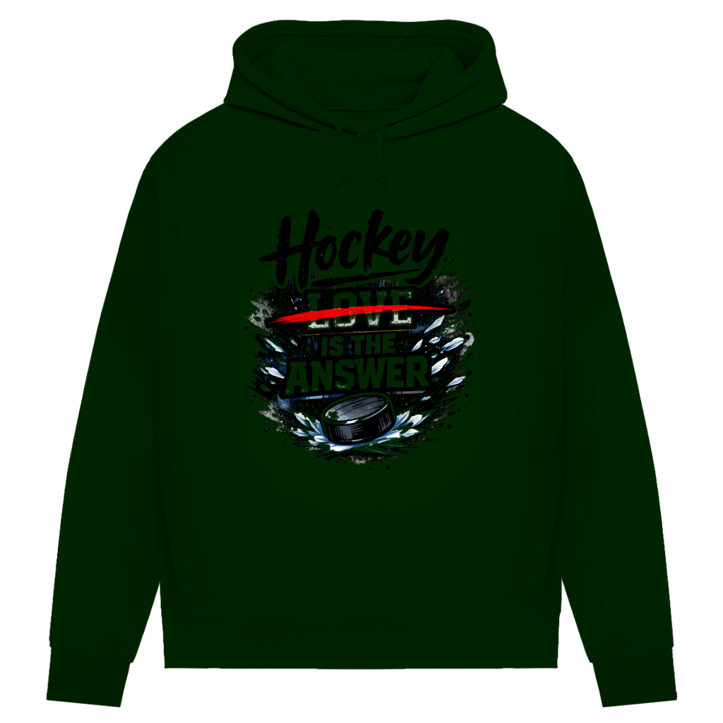 Damen Premium Hoodie HOCKEY IS THE ANSWER
