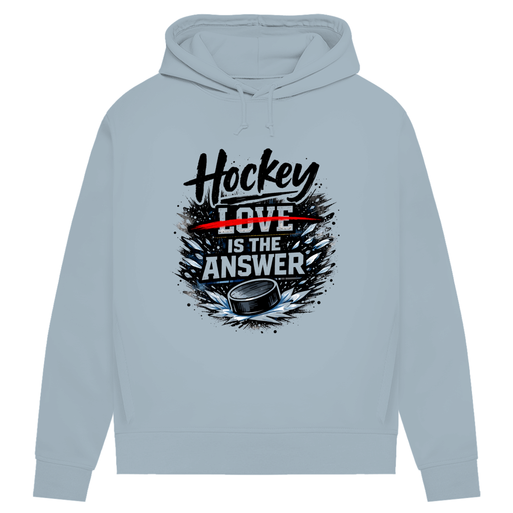 Damen Premium Hoodie HOCKEY IS THE ANSWER