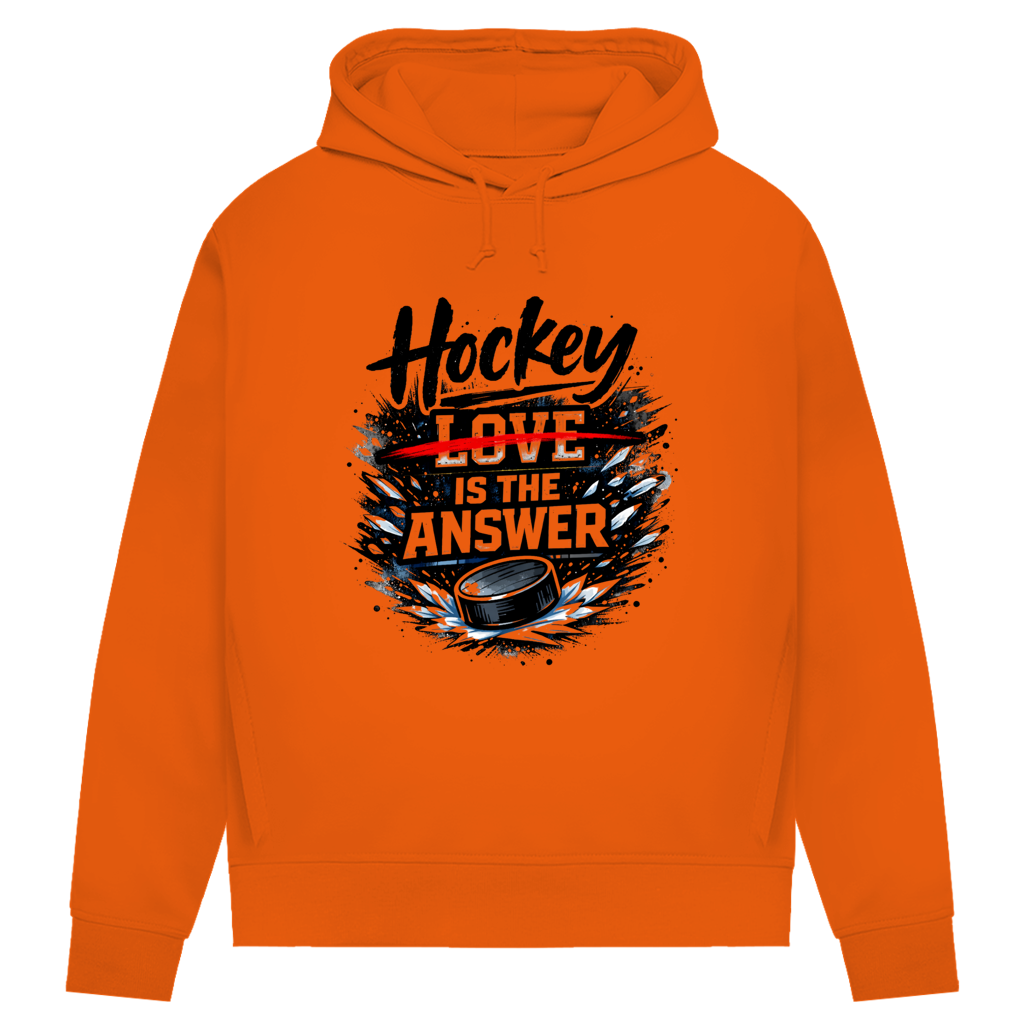 Damen Premium Hoodie HOCKEY IS THE ANSWER