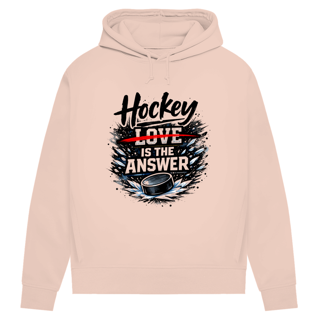 Damen Premium Hoodie HOCKEY IS THE ANSWER