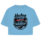 Ladies Crop Top HOCKEY IS THE ANSWER