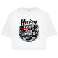 Ladies Crop Top HOCKEY IS THE ANSWER