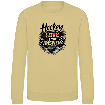 Kids Sweatshirt HOCKEY IS THE ANSWER