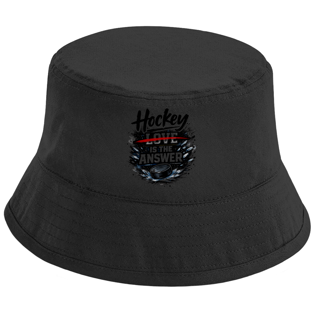 Bucket Hat HOCKEY IS THE ANSWER