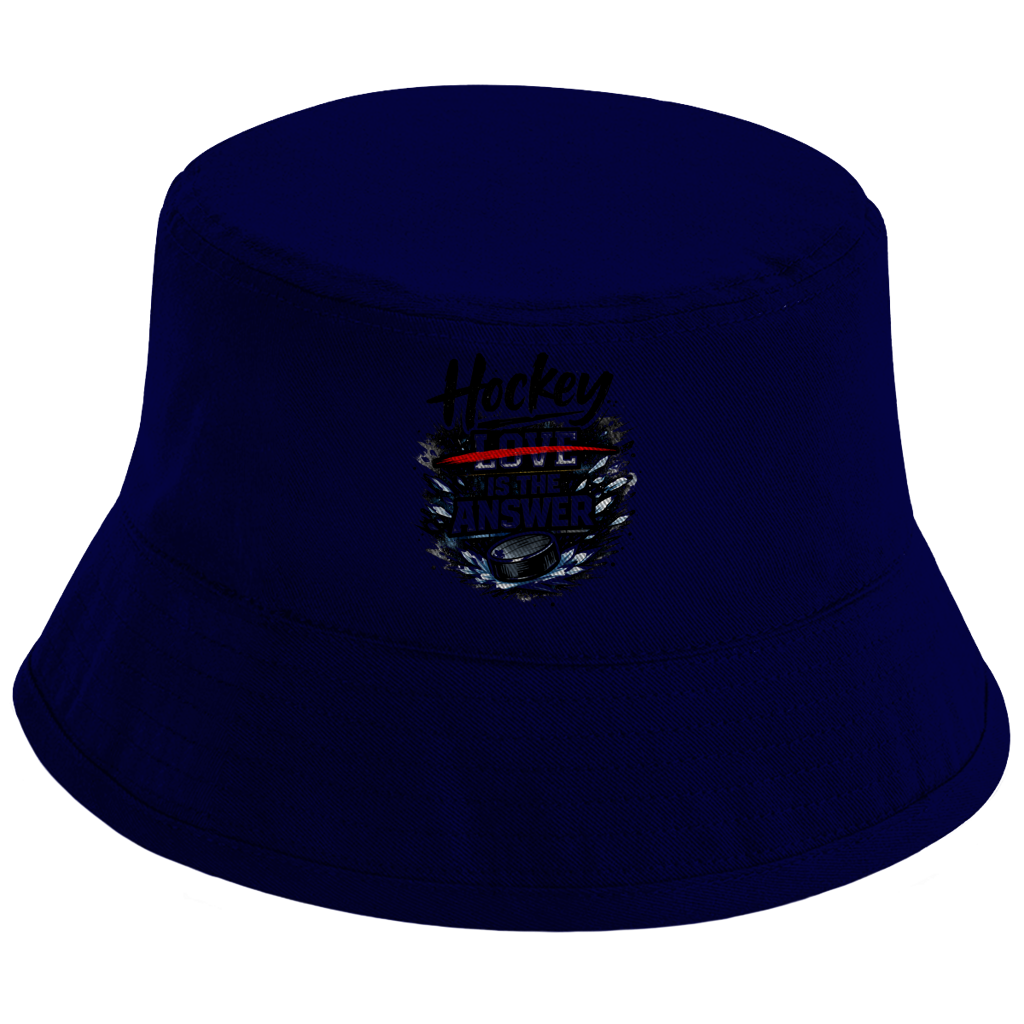 Bucket Hat HOCKEY IS THE ANSWER