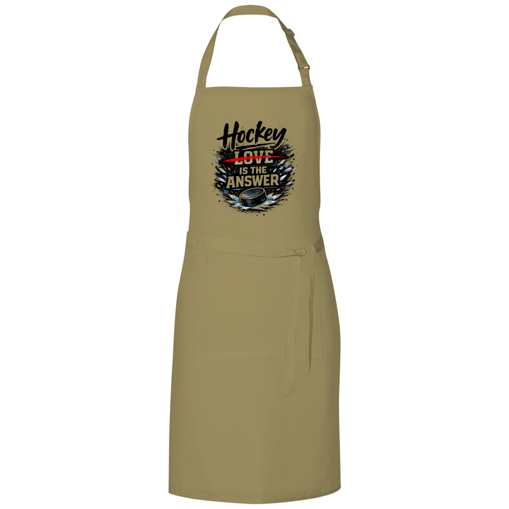 Grillschürze HOCKEY IS THE ANSWER