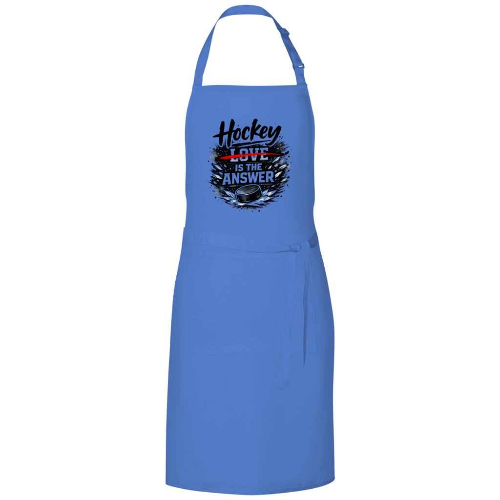 Grillschürze HOCKEY IS THE ANSWER