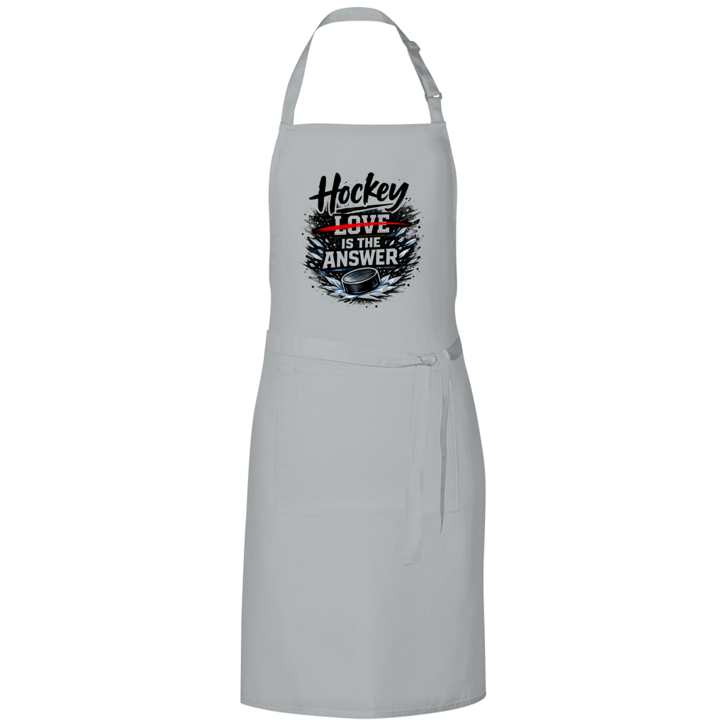Grillschürze HOCKEY IS THE ANSWER