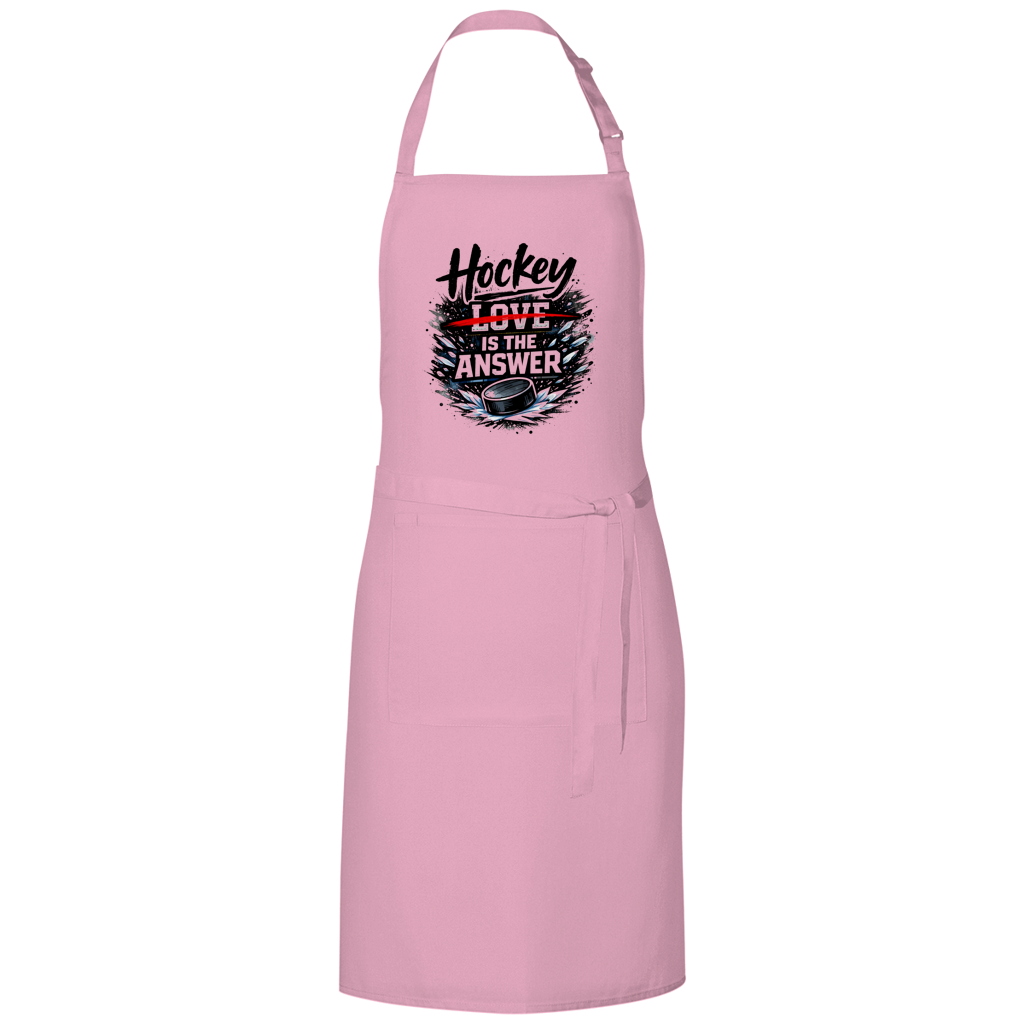 Grillschürze HOCKEY IS THE ANSWER