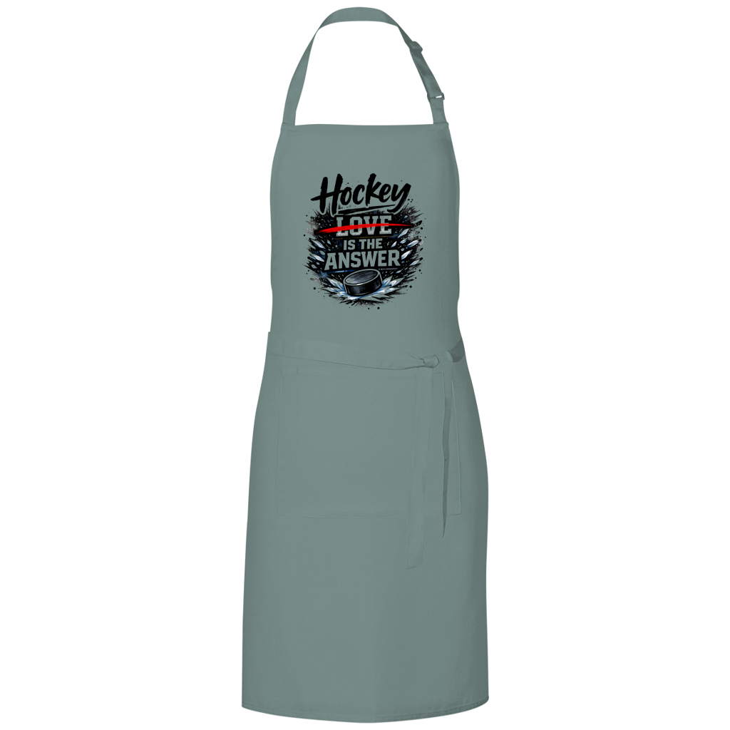 Grillschürze HOCKEY IS THE ANSWER