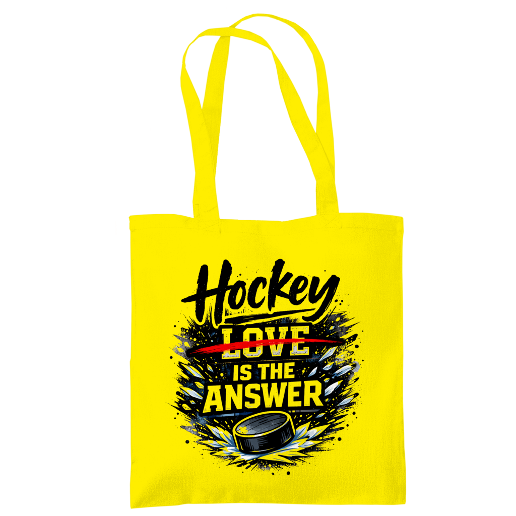 Tragetasche HOCKEY IS THE ANSWER