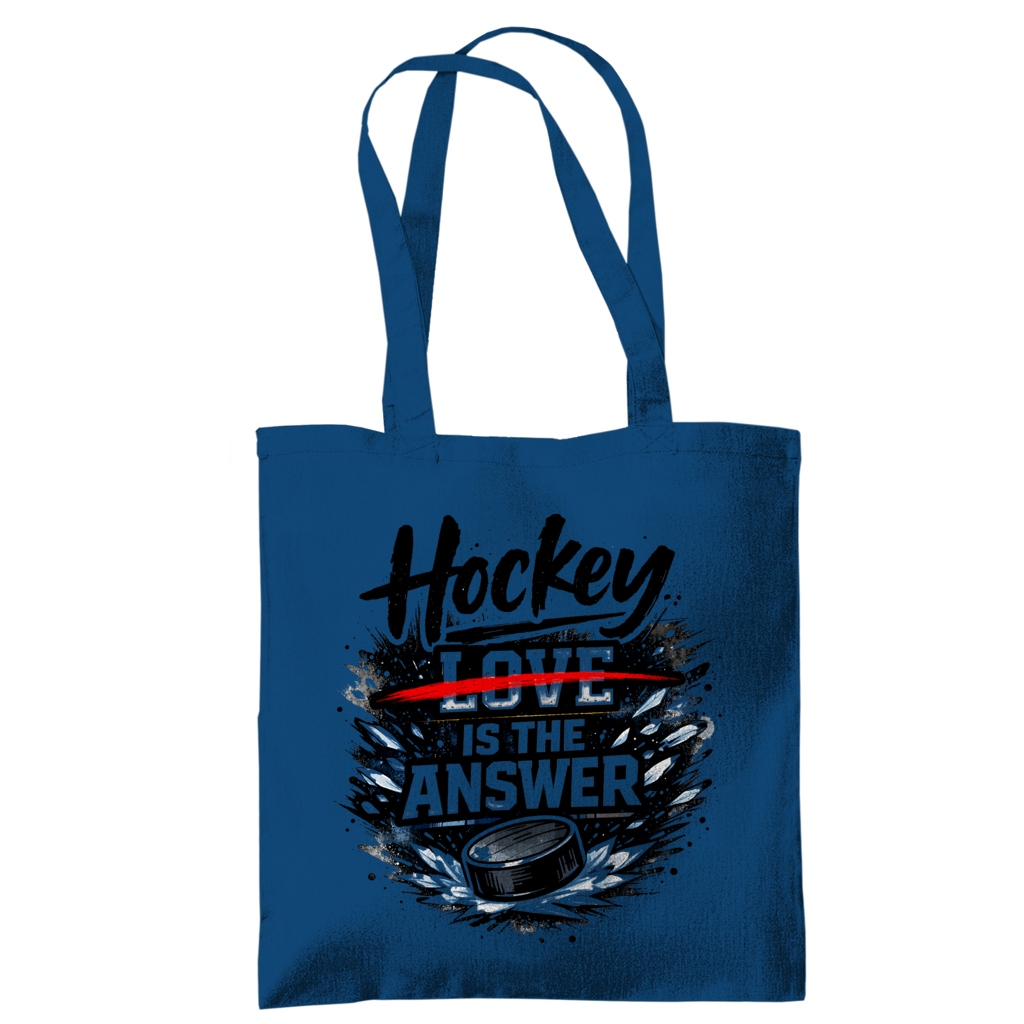 Tragetasche HOCKEY IS THE ANSWER