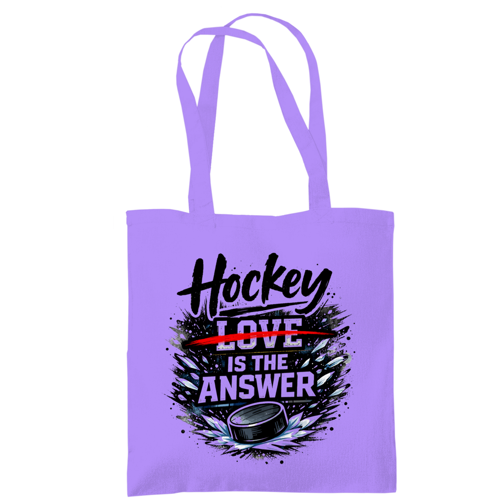 Tragetasche HOCKEY IS THE ANSWER