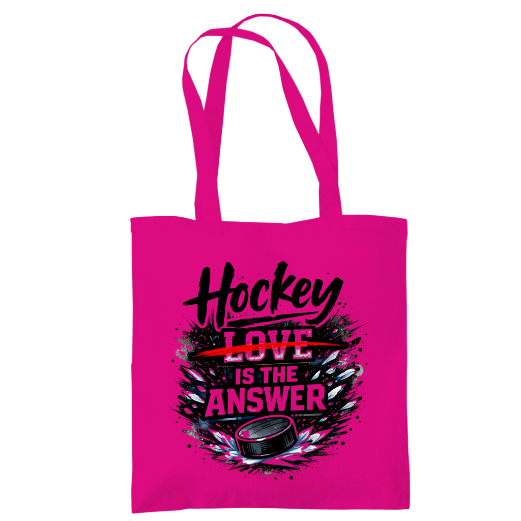 Tragetasche HOCKEY IS THE ANSWER