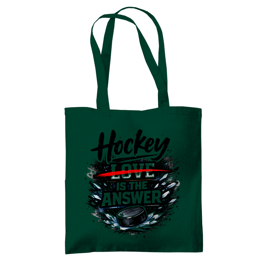 Tragetasche HOCKEY IS THE ANSWER