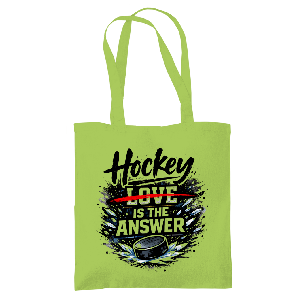 Tragetasche HOCKEY IS THE ANSWER