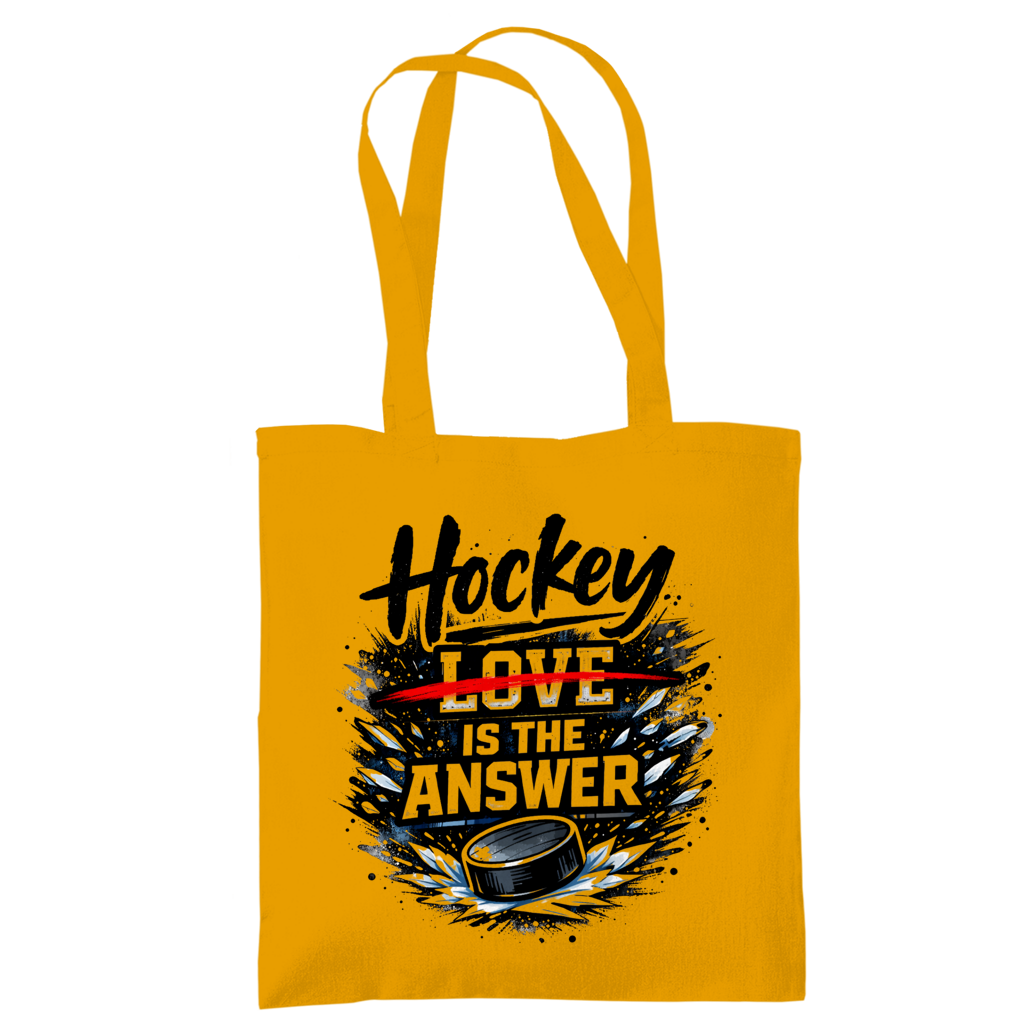 Tragetasche HOCKEY IS THE ANSWER