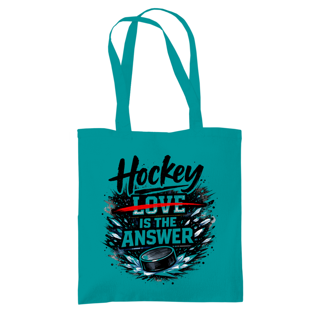Tragetasche HOCKEY IS THE ANSWER