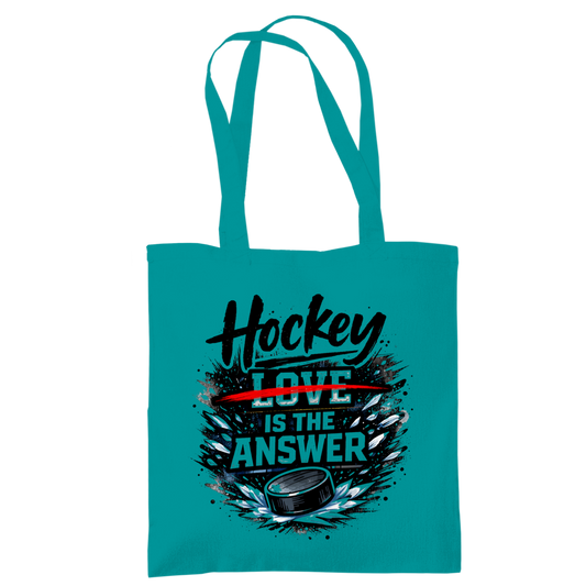 Tragetasche HOCKEY IS THE ANSWER