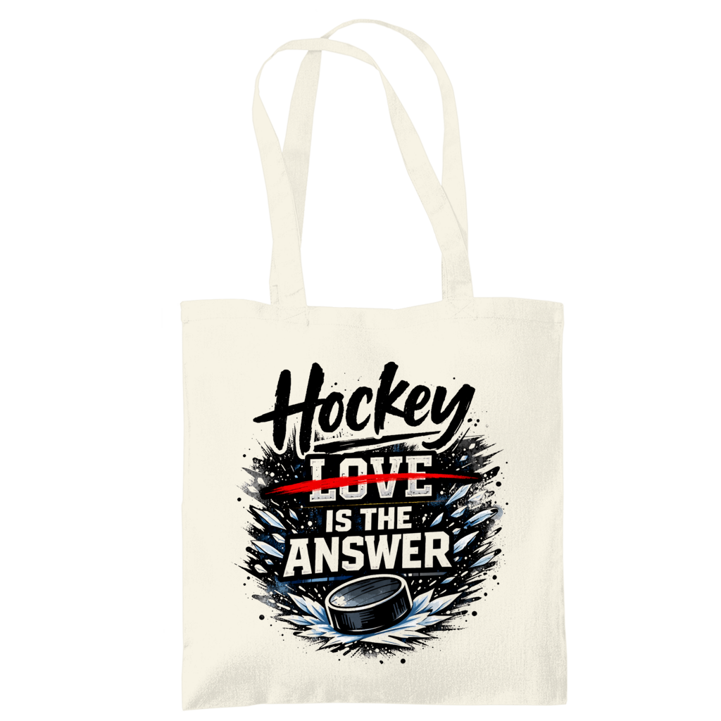 Tragetasche HOCKEY IS THE ANSWER