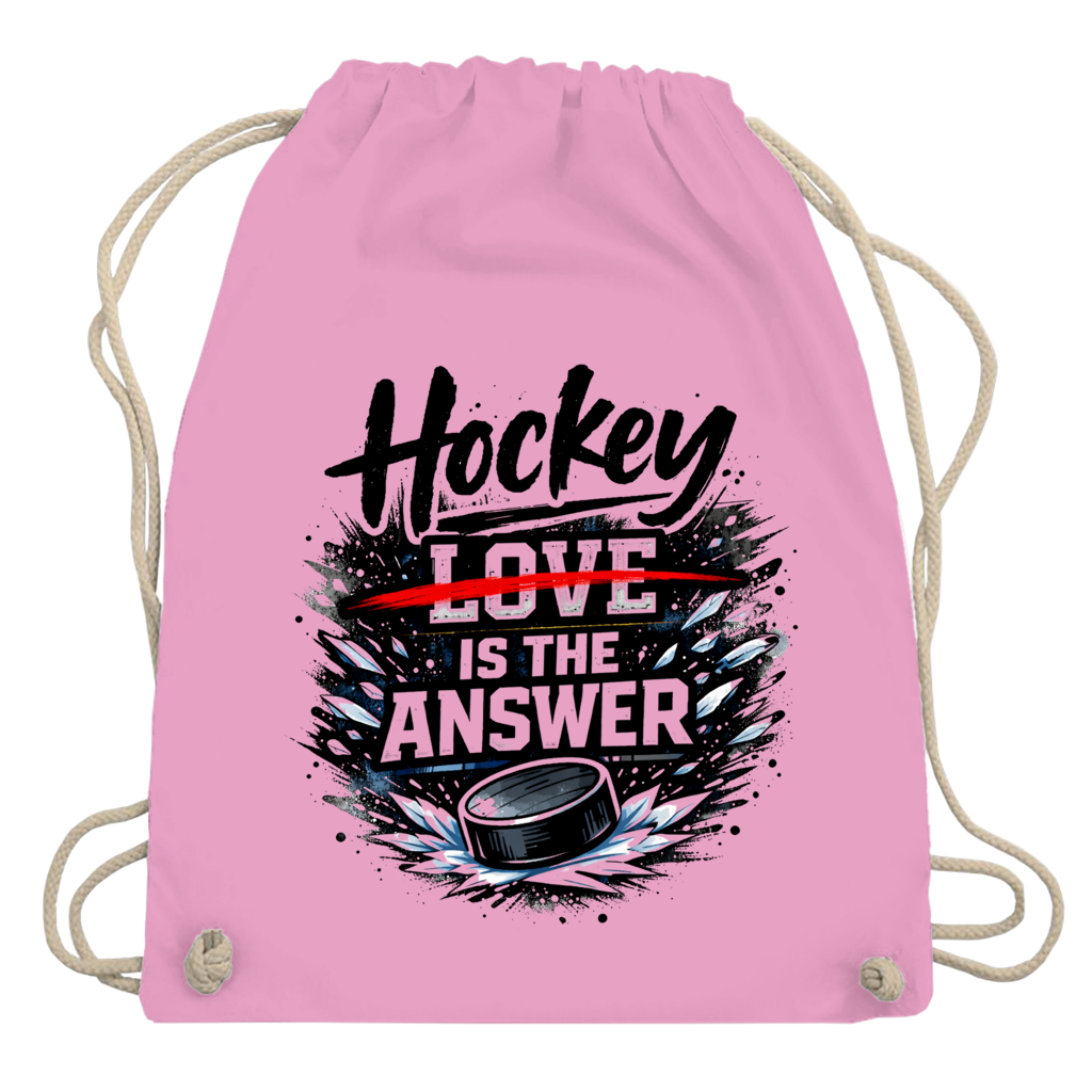Turnbeutel HOCKEY IS THE ANSWER