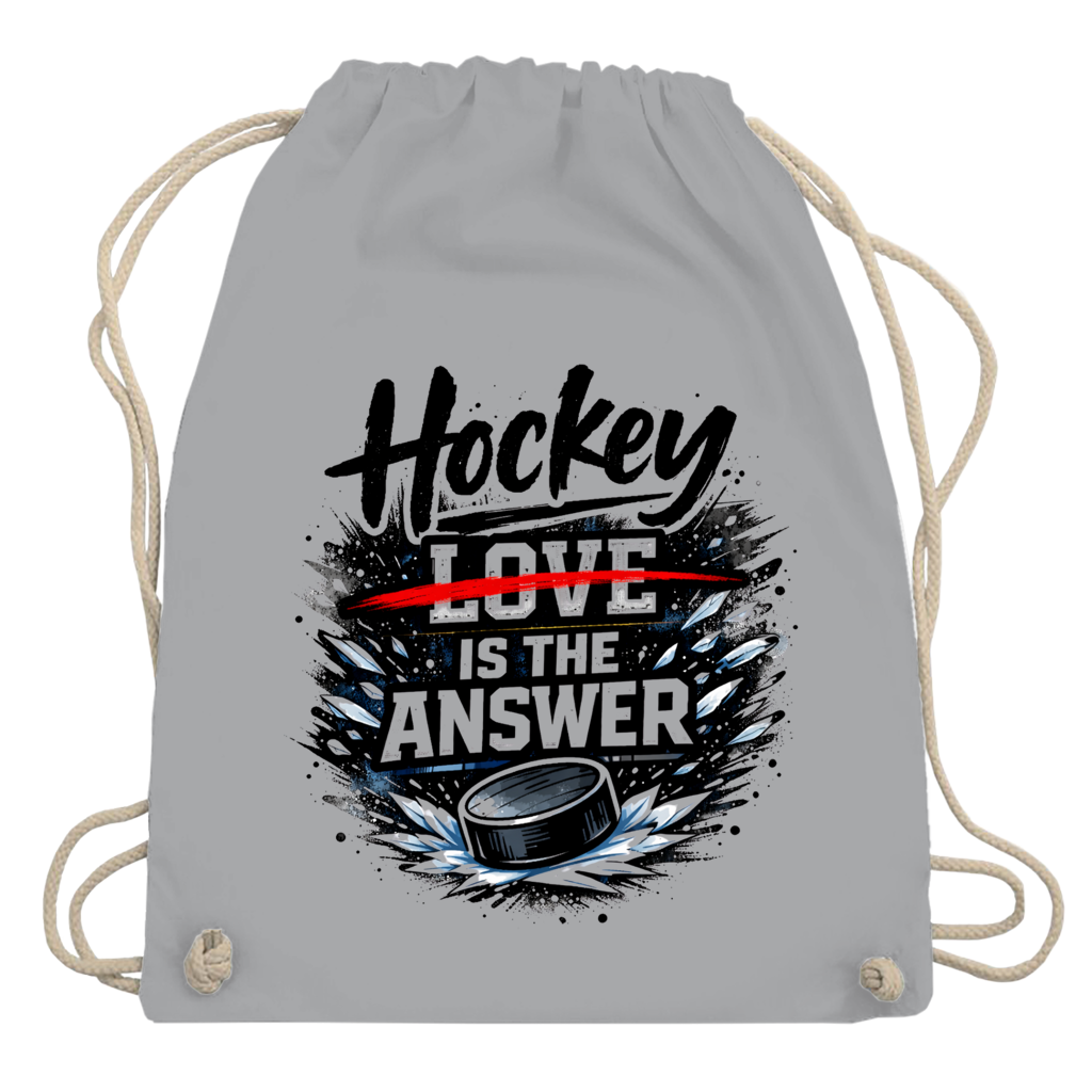 Turnbeutel HOCKEY IS THE ANSWER