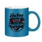 Glitzertasse HOCKEY IS THE ANSWER