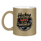 Glitzertasse HOCKEY IS THE ANSWER