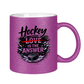 Glitzertasse HOCKEY IS THE ANSWER