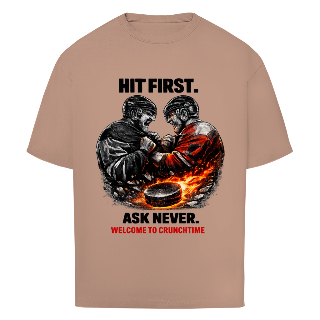 Oversize T-Shirt CRUNCHTIME HIT FIRST