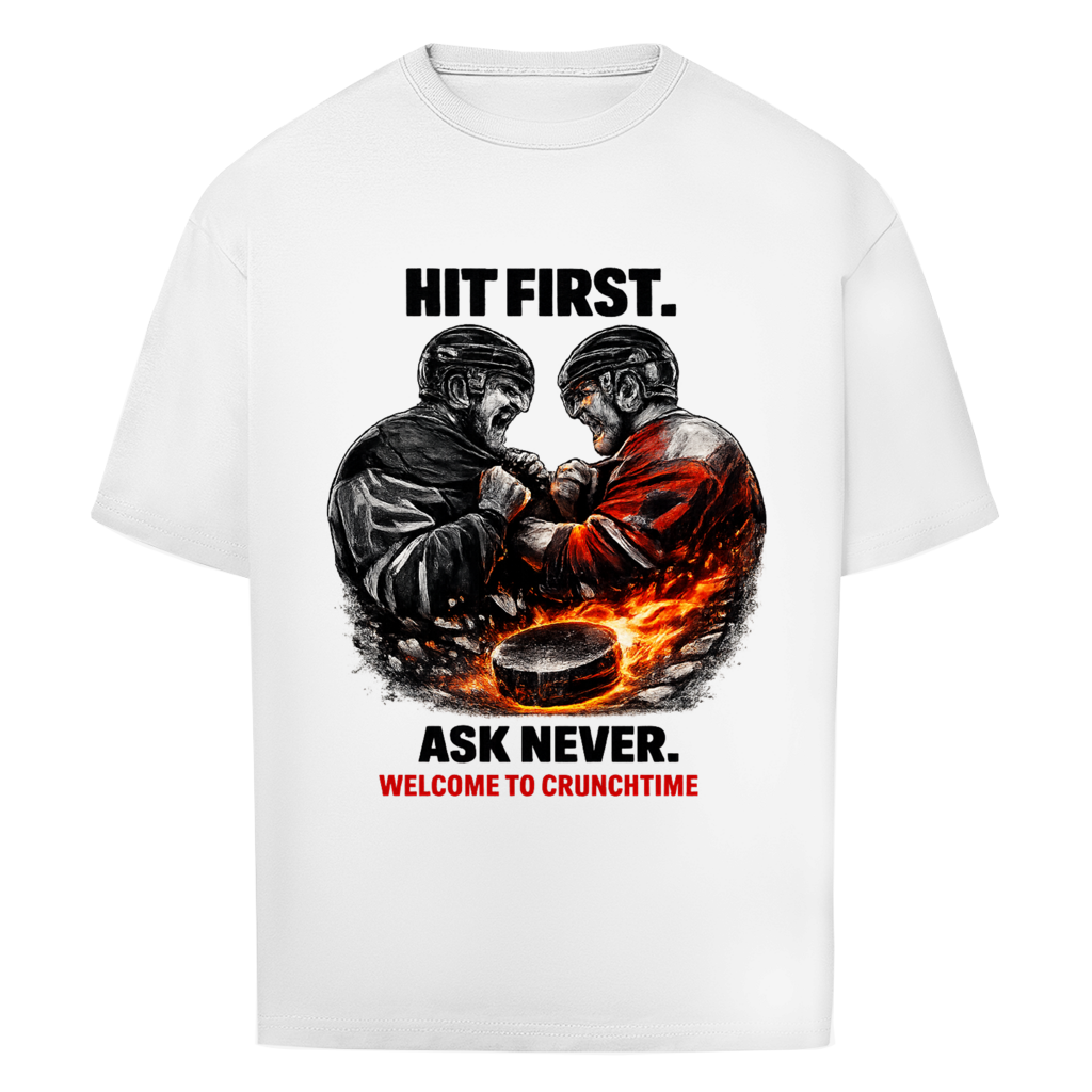 Oversize T-Shirt CRUNCHTIME HIT FIRST