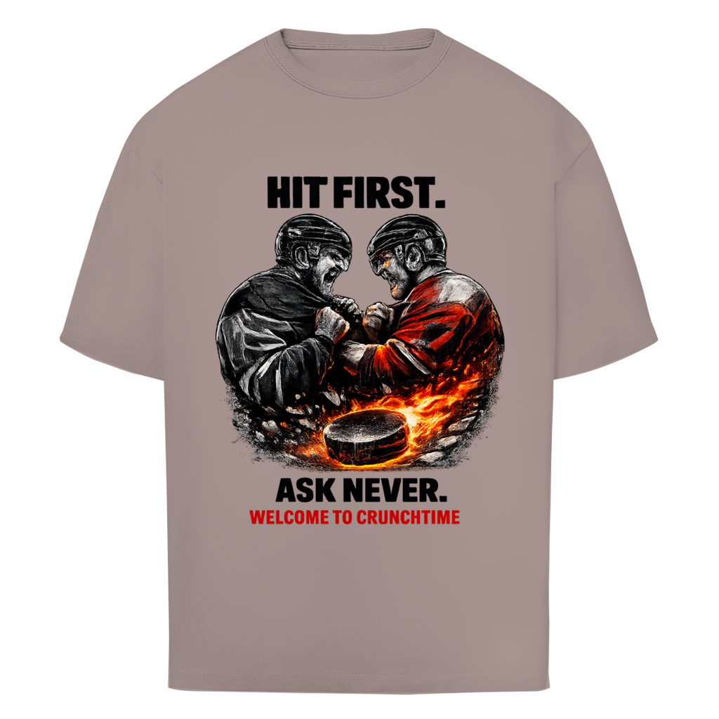 Oversize T-Shirt CRUNCHTIME HIT FIRST