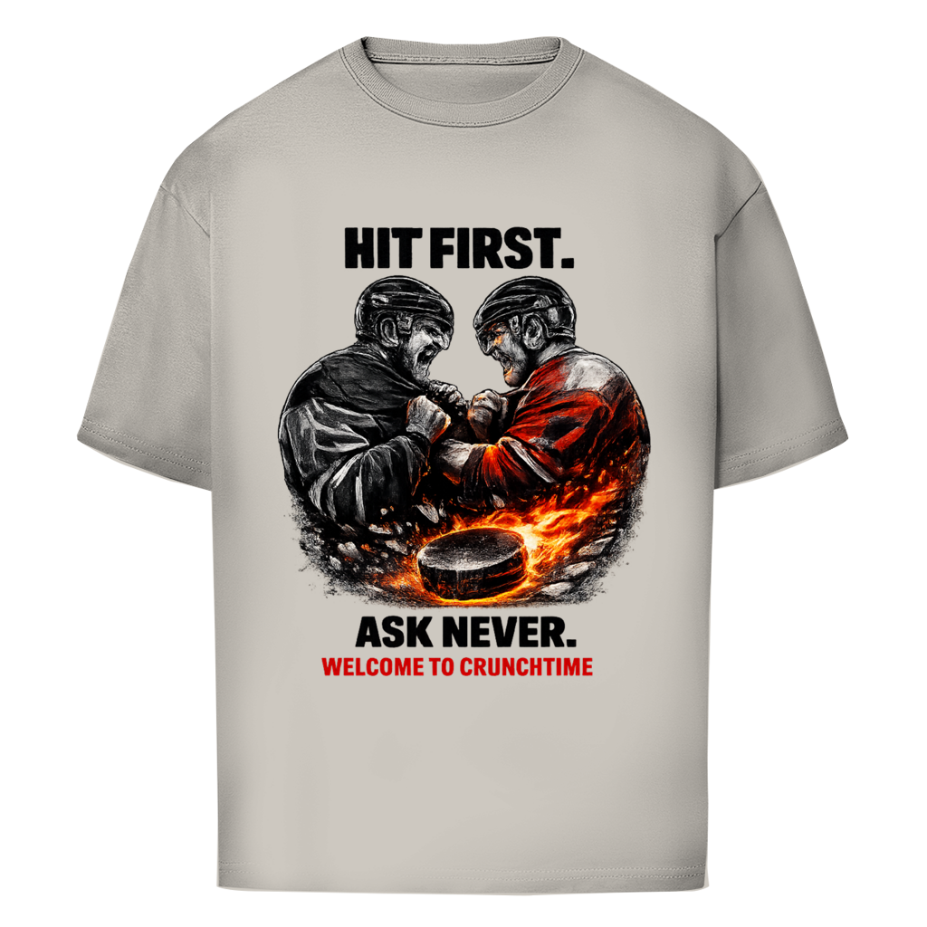 Oversize T-Shirt CRUNCHTIME HIT FIRST