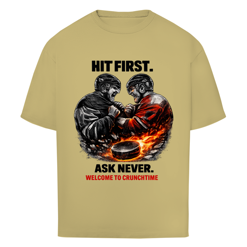 Oversize T-Shirt CRUNCHTIME HIT FIRST