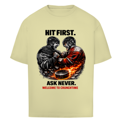 Oversize T-Shirt CRUNCHTIME HIT FIRST