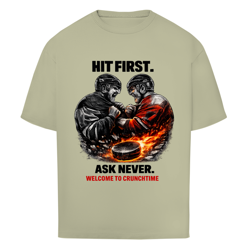 Oversize T-Shirt CRUNCHTIME HIT FIRST