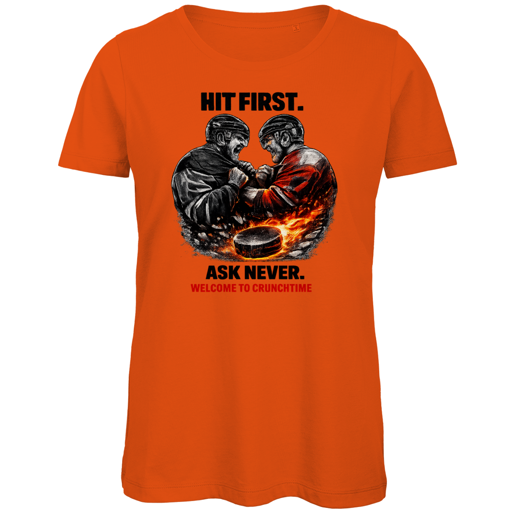 Ladies T-Shirt CRUNCHTIME HIT FIRST