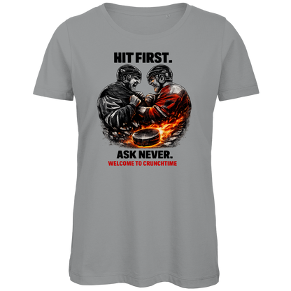 Ladies T-Shirt CRUNCHTIME HIT FIRST