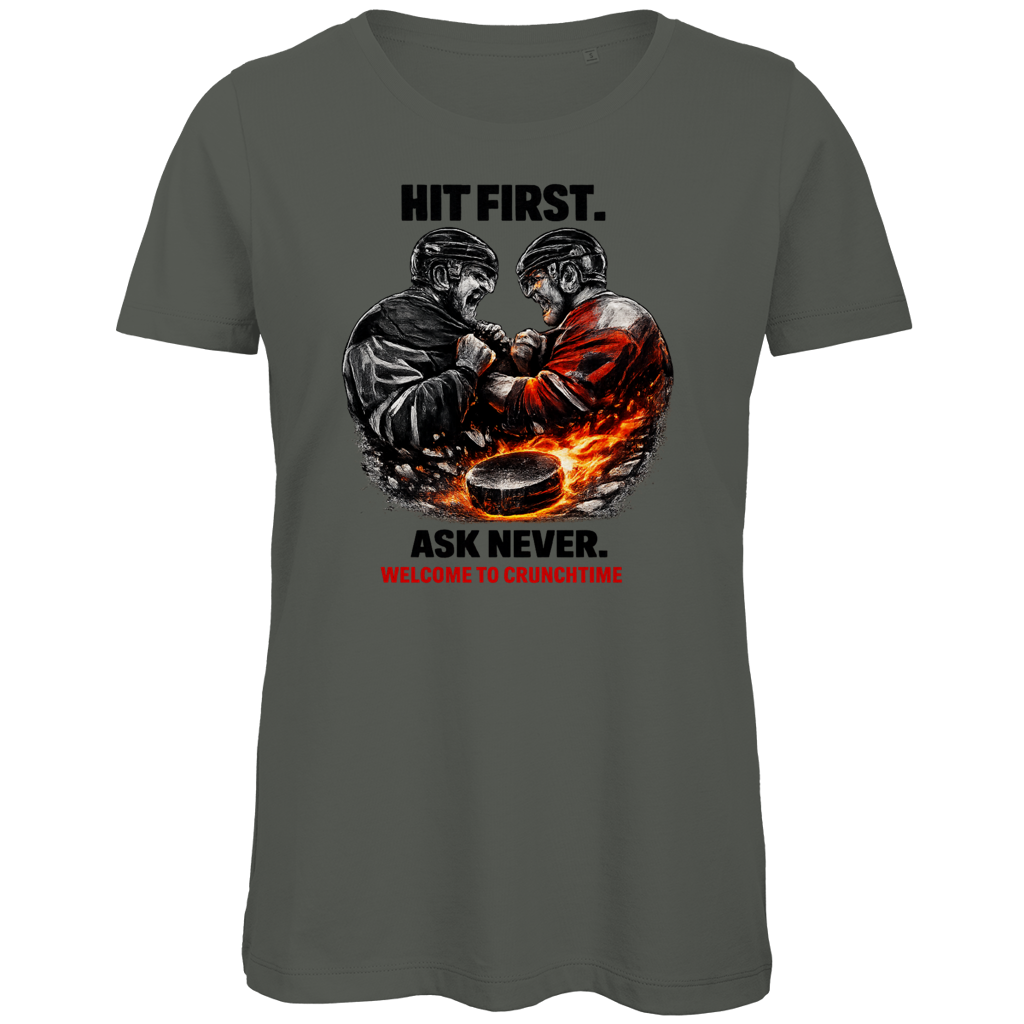 Ladies T-Shirt CRUNCHTIME HIT FIRST