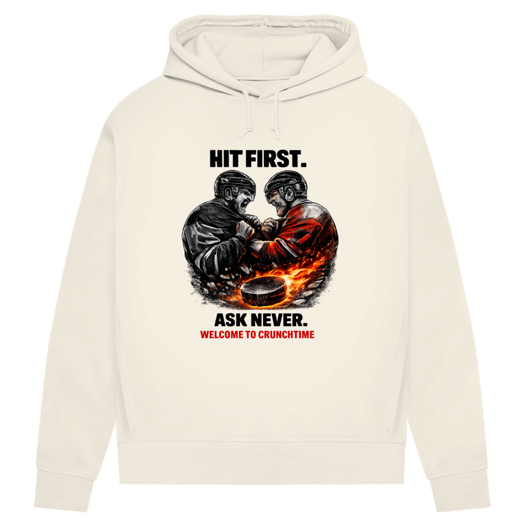 Damen Premium Hoodie CRUNCHTIME HIT FIRST